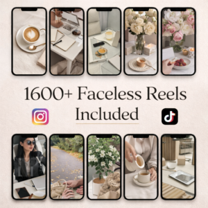 Faceless Digital Marketing Vault 2026 – 22 MRR + PLR Products with 1600 Faceless Reels (DFY Digital Business Bundle)