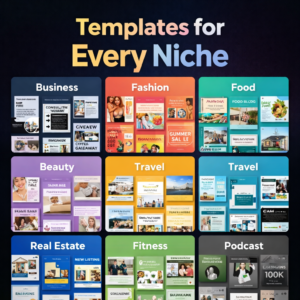 3500+ Canva Editable Social Media Templates Mega Bundle (PLR+MRR)