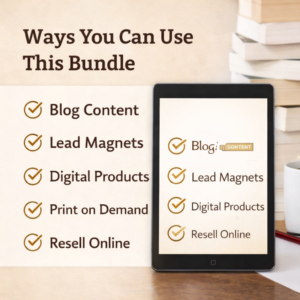 56 Spirituality PLR eBooks & Articles Bundle – Commercial Use, MRR & Resell Rights