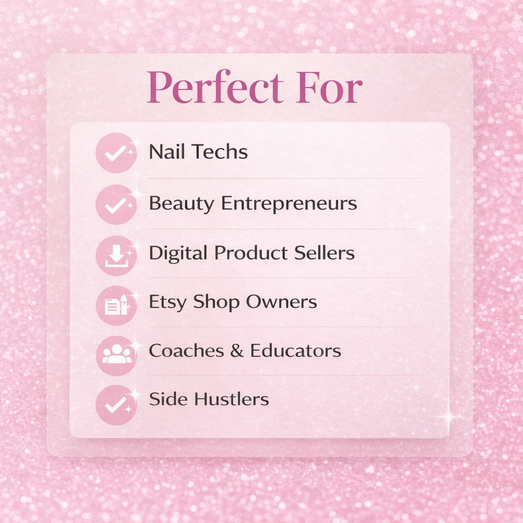 6-Figure Nail Tech Business PLR eBook | Editable Canva Nail Business Guide | Done-For-You Digital Product with Resell Rights - Image 3