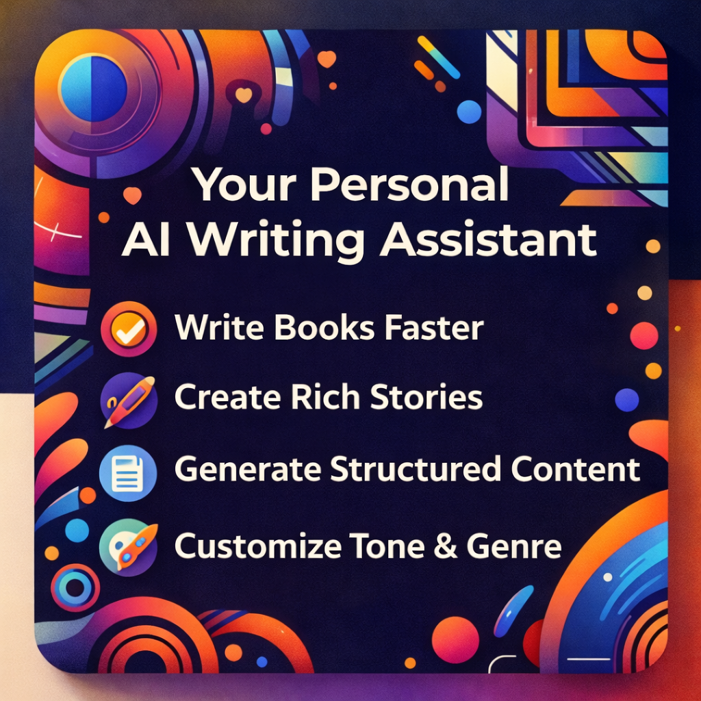 AI Book Writer Pro – ChatGPT Writing Tool for Authors, Bloggers & Digital Creators - Image 2