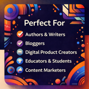 AI Book Writer Pro – ChatGPT Writing Tool for Authors, Bloggers & Digital Creators