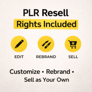 Fitness Checklist & Coaching Planner (30 Pages) – PLR Resell Rights | Editable Canva + PDF – (PLR+MRR)