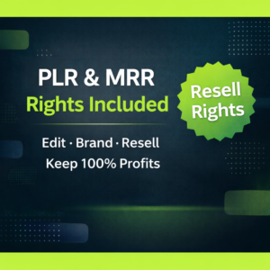 Generate a Complete eBook With AI – Step-by-Step Masterclass With Videos  PLR & MRR Rights Included