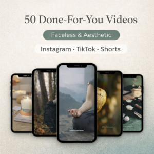MRR Health & Well-Being Faceless Reels Bundle (PLR Videos for Instagram, TikTok & Shorts)