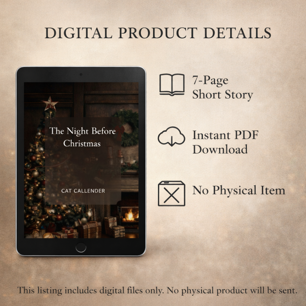 The Night Before Christmas – A Haunting Holiday Short Story (7-Page PDF eBook) - Image 4