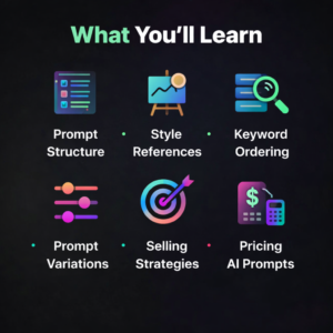 Writing & Selling AI Art Prompts 61-Page Step-by-Step Guide to Creating, Optimizing & Selling Profitable AI Art Prompts